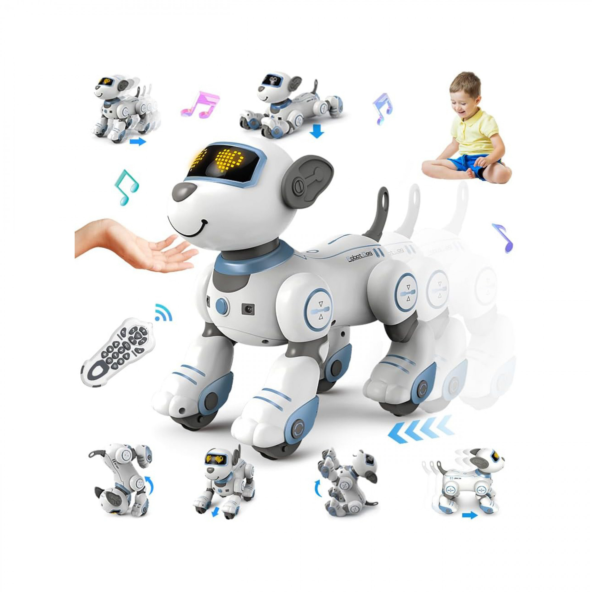 Інтерактивна іграшка Робот-Собака з 17 функціями